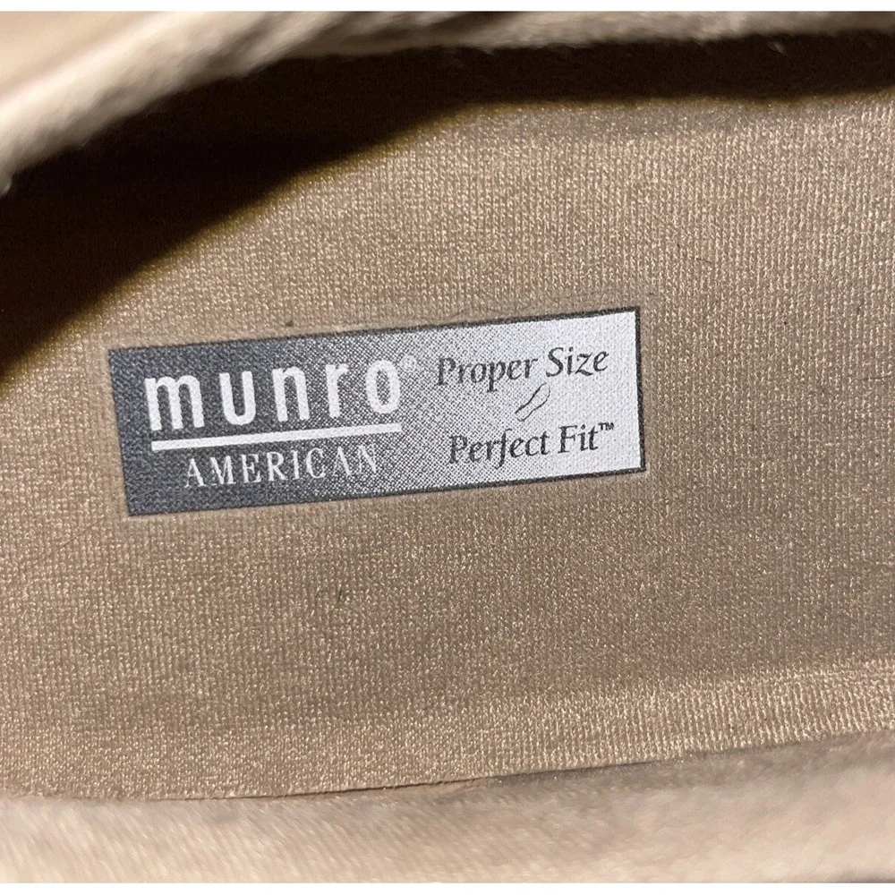 Munro Park Birch Leather Nubuck Walking Casual Shoes Men's Sz 12 WW Suede